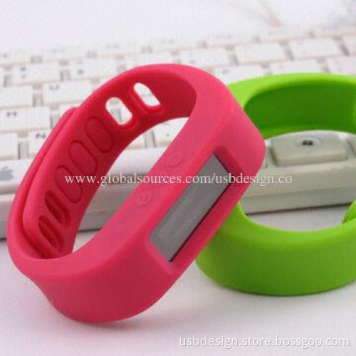 New Health Bracelet Bluetooth Wristbands, Made of Silicone Material
